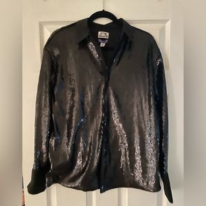 NWT Future Collective Sequin Oversized Shacket Size M